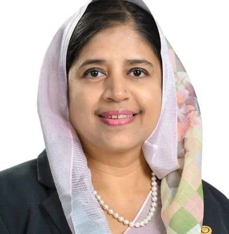 Ruhela Khan Chowdhury, District Governor